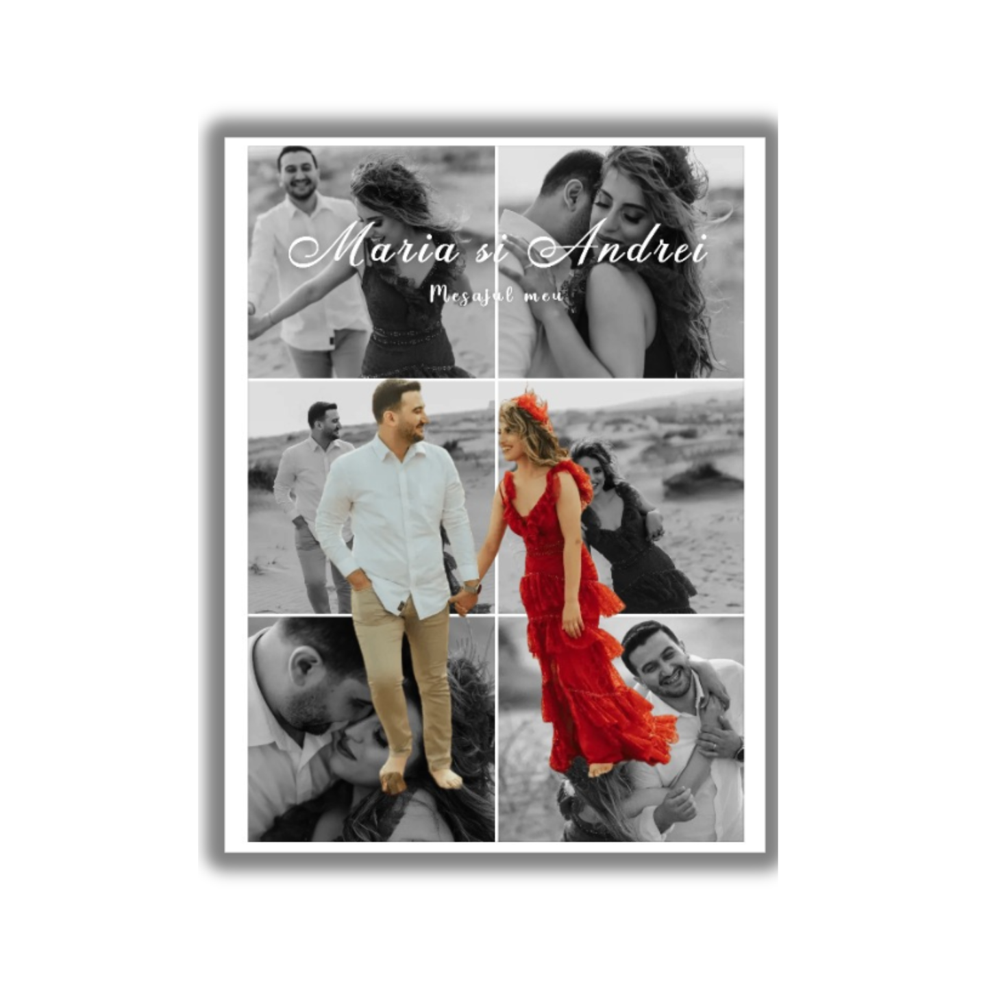 TABLOU Personalizat Povestea Voastră în Imagini